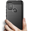 Чехол до Motorola Moto G10/G30, Carbon, чёрный