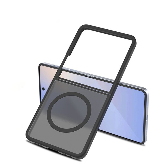 Чохол з MagSafe - гібридний матовий чохол для Samsung Galaxy Z Flip7
