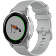 Силиконовый ремешок 18mm до Garmin Vivomove 3S / Vivoactive 4S, Grey