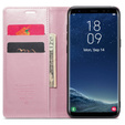 Флип-кейс CASEME для Samsung Galaxy S8, Waxy Textured, розовый