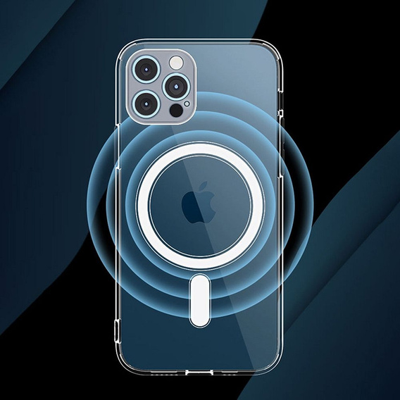 Чoхол Silicone до iPhone 11 Pro, MagSafe, Red