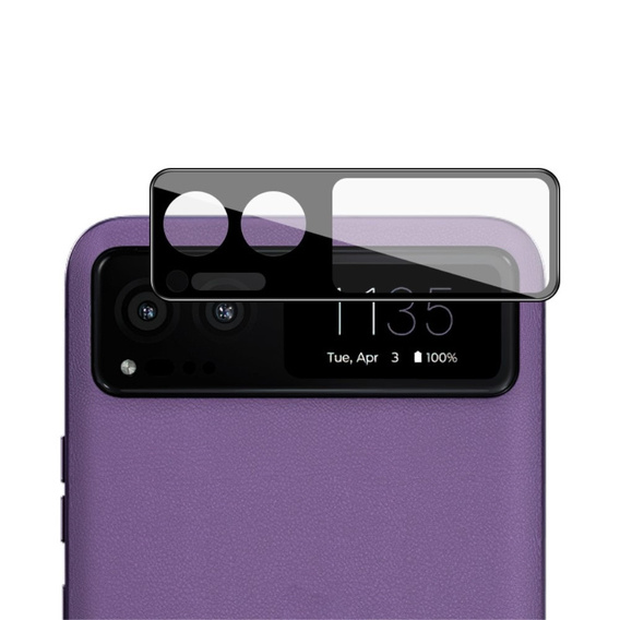 IMAK Camera Glass для Motorola Razr 40 5G, чёрный
