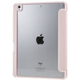 Чехол для iPad 10.2 2021 / 2020 / 2019, Smartcase Hybrid, с местом для стилуса, розовый