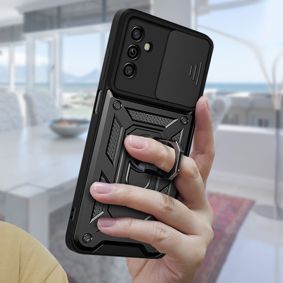 Чохол NOX Camera Slide Samsung Galaxy A04S / A13 5G, CamShield Slide, чорний