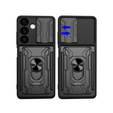 Броньований чохол для Samsung Galaxy S24, Camera Slide Card Slot, чорний