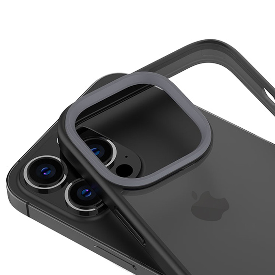 Чoхол до iPhone 13 Pro, ERBORD Hybrid Case, чорний