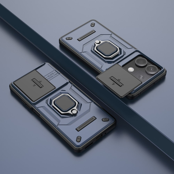 Чохол для Xiaomi Redmi Note 13 5G, KickStand Camera Lens, м'яти