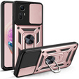 Чехол NOX Camera Slide Xiaomi Redmi Note 12S 4G, CamShield Slide, розовый rose gold