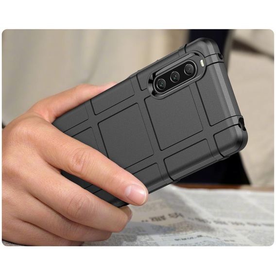 Чoхол до Sony Xperia 10 V, Rugged Shield, чорний