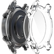 Чохол 2в1 із захистом екрану дял годинника  Huawei Watch GT 2 42mm, Transparent