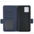 Чохол-книжка для Motorola Moto G72, Wallet Thin Magnet, темно-синій 