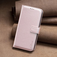 Чохол-книжка для Samsung Galaxy S23 FE, BINFEN Wallet, рожевий + скло 9H