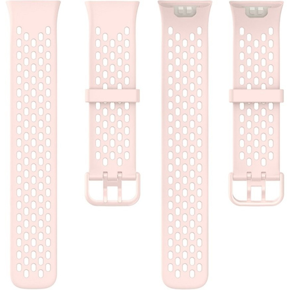 Силиконовый ремешок для Xiaomi Mi Band 7 Pro, Pink