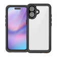 Чехол для iPhone 17, IP68 водонепроницаемый Redpepper, черный