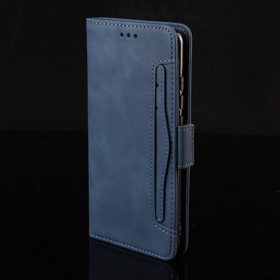 Откидной чехол для Infinix Hot 50 4G, Card Slot, темно-синий