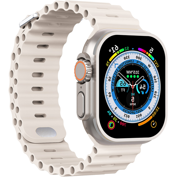 Силіконовий ремінець Apple Watch Ultra 49mm, Black