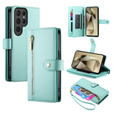 Чохол-книжка для Samsung Galaxy S25 Ultra, Wallet Zipper Pocket, зелений