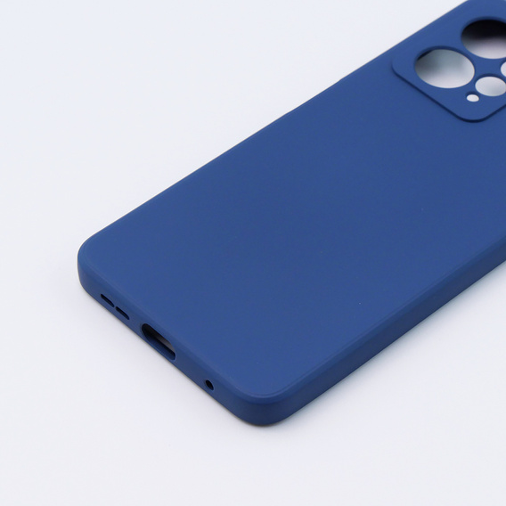 Чoхол до Xiaomi Redmi Note 12 4G, Silicone Lite, темно-синій