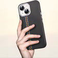 Чехол для iPhone 13, Carbon Fiber MagSafe, чёрный