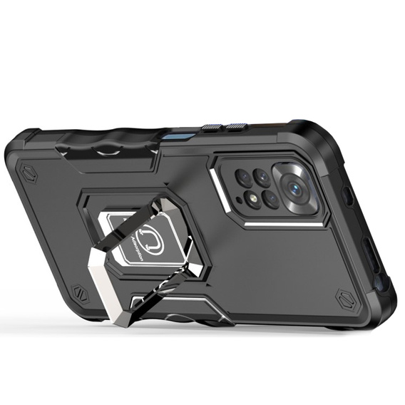 Чoхол до Xiaomi Redmi Note 11 / 11S, Dual-Layer Armor, чорний