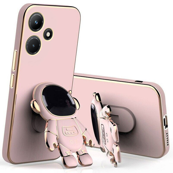 Чoхол до Infinix Hot 30i, Astronaut, рожевий