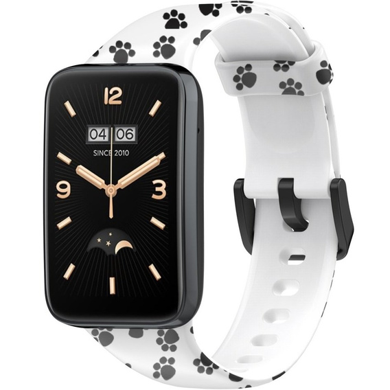 Силіконовий ремінець для Xiaomi Mi Band 7 Pro, Footprints