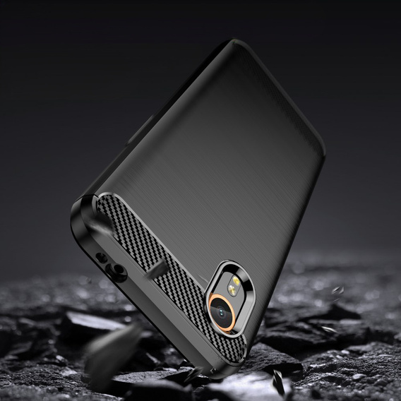 Чoхол до Samsung Galaxy Xcover 7, Carbon, чорний