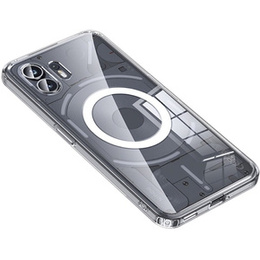 Чохол для Nothing Phone 2, гібридний чохол Fusion, для MagSafe, прозорий