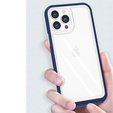 Чохол ERBORD Hybrid Frame для iPhone 13 Pro, Синій