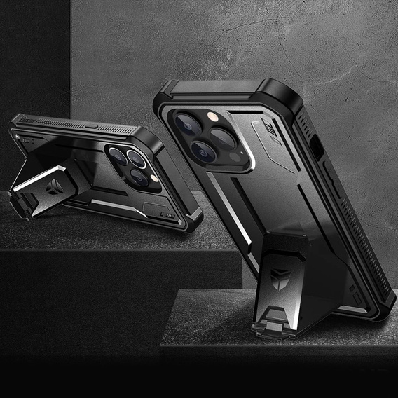 Бронированный чехол для iPhone 13 Pro, Dexnor Full Body, чёрный