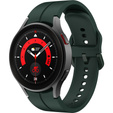 Силіконовий ремінець для Samsung Galaxy Watch 4/5 40/42/44/46/45mm Pro, Green