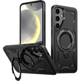 Чехол для Samsung Galaxy S25 FE, Military MagSafe, чёрный
