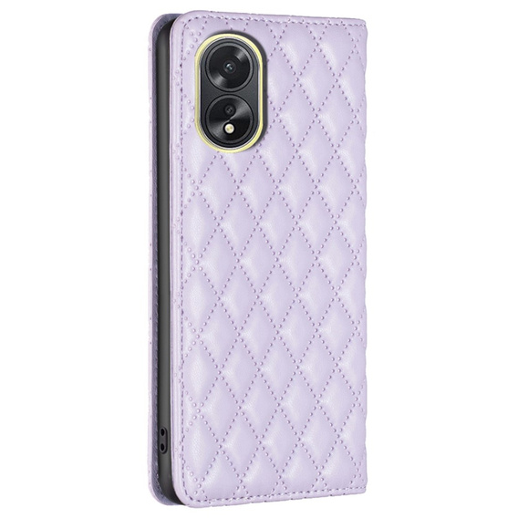 Чохол-книжка для Oppo A38 4G, Wallet, BINFEN COLOR, фіолетовий