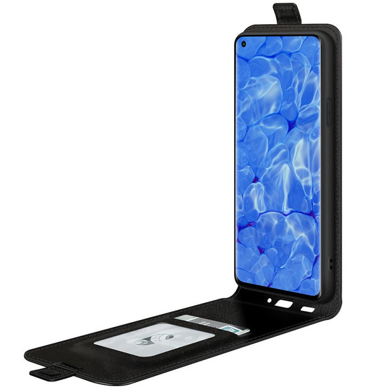 Футляр з клапаном для Oppo Reno6 Pro 5G, Flip, чорний