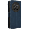 Футляр з клапаном для Realme 12 Pro 5G / 12 Pro+ 5G, Card Slot, темно-синій