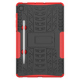 Чехол до Samsung Galaxy Tab S6 Lite, Tire Armor, красный