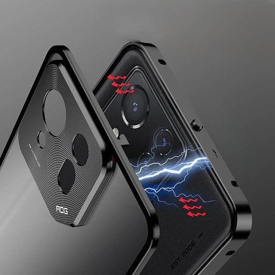 Чохол для ASUS ROG Phone 8 Pro, Frame Case, чорний