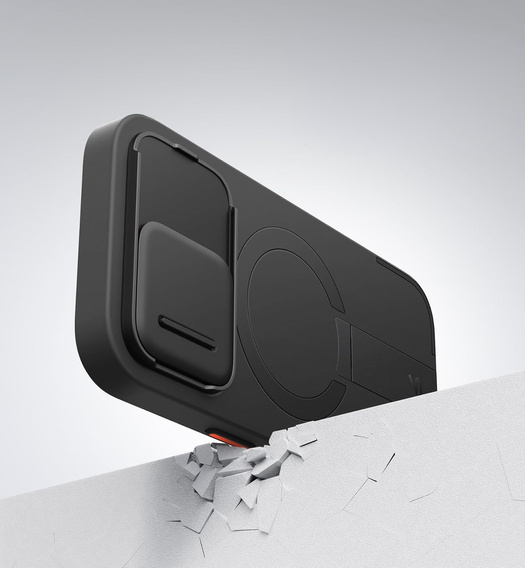 Чохол для iPhone 16 Pro, Suritch Shockproof, для MagSafe, чорний