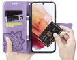 Чохол-книжка для Realme 12 Pro 5G / 12 Pro+ 5G, Butterfly, фіолетовий