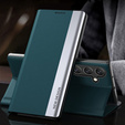 Откидной чехол для Samsung Galaxy A54 5G, Side Magnetic, зелёный
