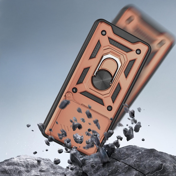 Чохол NOX Camera Slide Motorola Edge 60 / 60 Fusion, CamShield Slide, рожевий