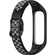 Силиконовый ремешок для Samsung Galaxy Fit 2 SM-R220, Black / Grey