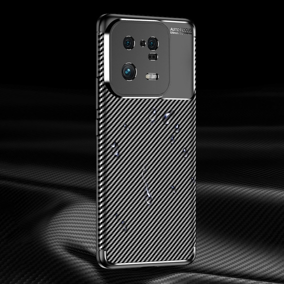 Чoхол до Xiaomi 13 Pro, Carbon Gel, чорний
