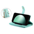Чохол-книжка для Samsung Galaxy S24 FE, Wallet Zipper Pocket, зелений