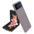 Чехол PC Flip Case до Samsung Galaxy Z Flip3 5G, Pattern, Grey