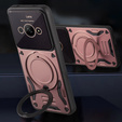 Броньований чохол для Xiaomi Redmi A3, Magnetic Ring, рожевий