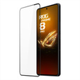 Загартоване скло для ASUS ROG Phone 8 Pro, Dux Ducis на весь екран, чорна рамка