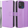 Откидной чехол для Xiaomi Redmi 12C, Wallet, Smart Magnet, фиолетовый