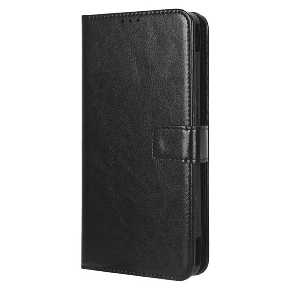 Футляр з клапаном для Asus ROG Phone 7 5G, Crazy Horse Wallet, чорний