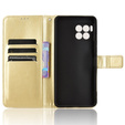Откидной чехол для T Phone 2 Pro 5G, Crazy Horse Wallet, золотой